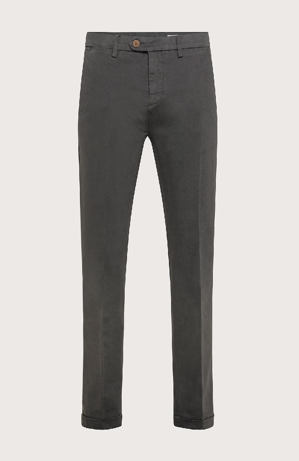 Seventy Pantalone chino in gabardina stretch - Col. Grigio Solo un giorno rimasto