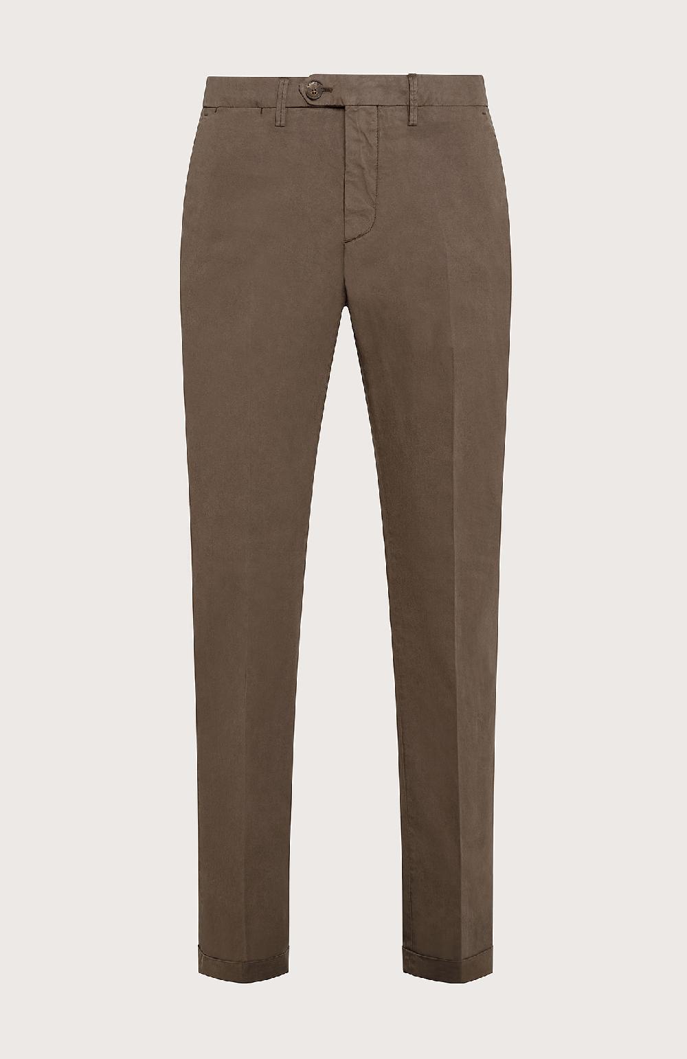 Seventy Pantalone chino senza cuciture - Col. Marrone Super sconto