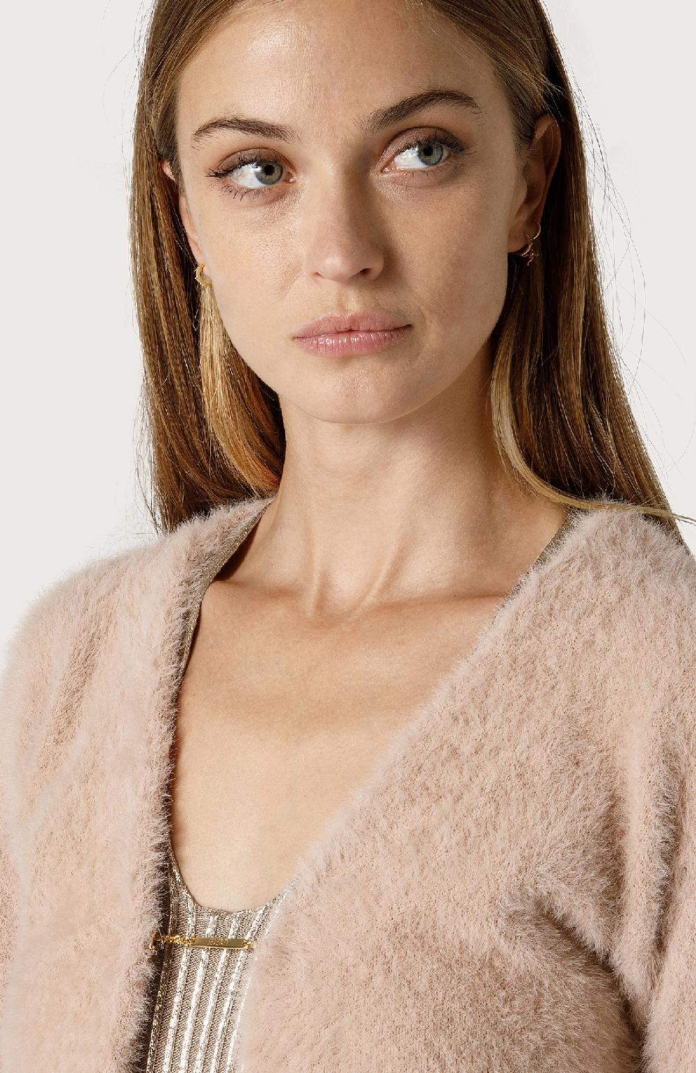 Seventy Cardigan corto - Col. Rosa 50% di sconto con spedizione gratuita