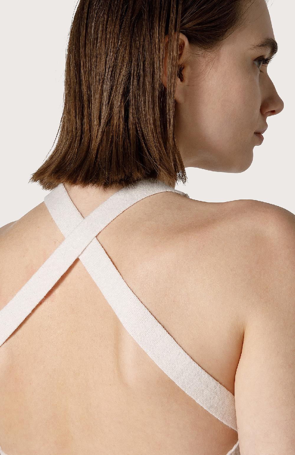 Seventy Top in maglia a costine - Col. Bianco Officina