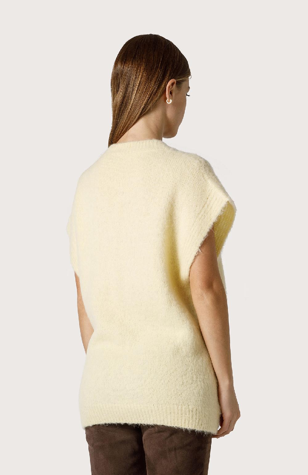 Seventy Gilet con cristalli - Col. Giallo Esporta salva