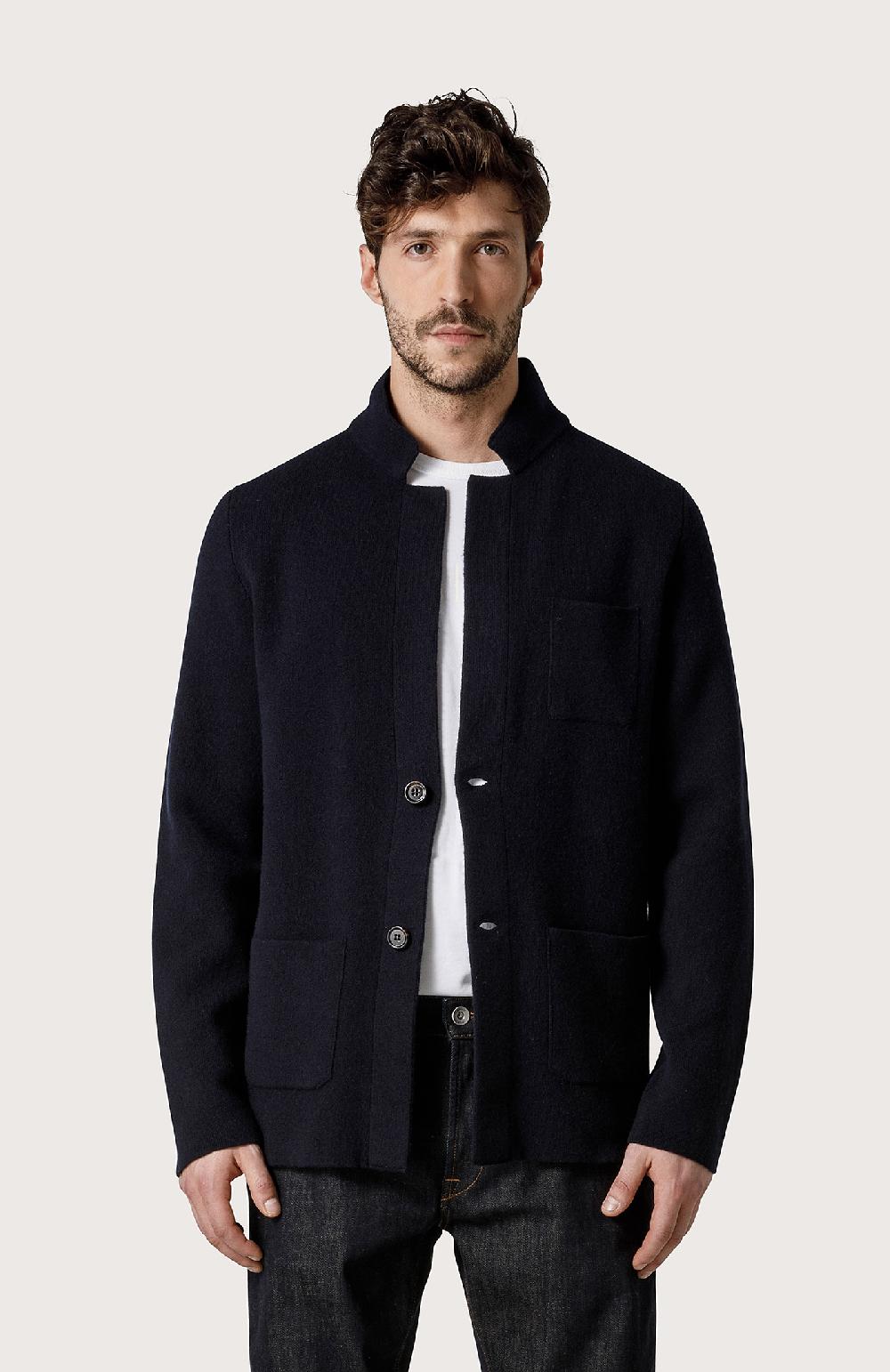 Seventy Giacca in maglia - Col. Blu Vendita