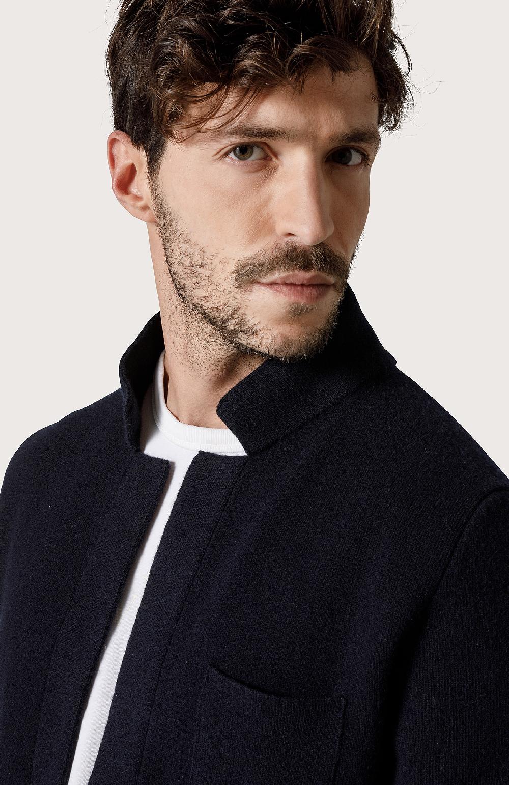 Seventy Giacca in maglia - Col. Blu Vendita