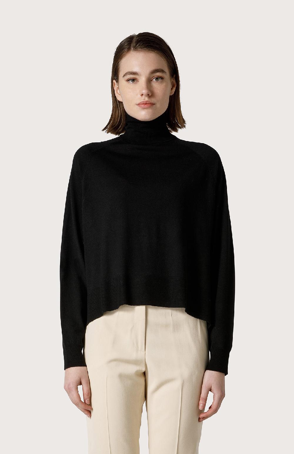 Seventy Dolcevita in merinos sottile - Col. Nero Shopping Online