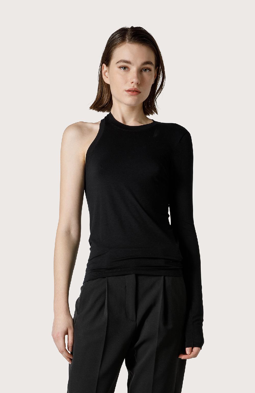 Seventy Maglia doppio capo - Col. Nero Outlet