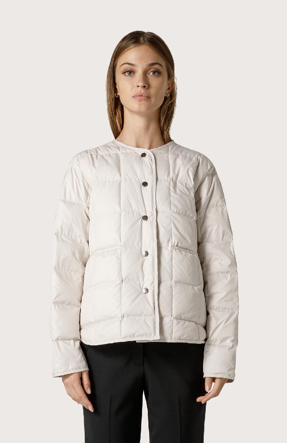 Seventy Giubbino imbottito boxy - Col. Bianco Saldi