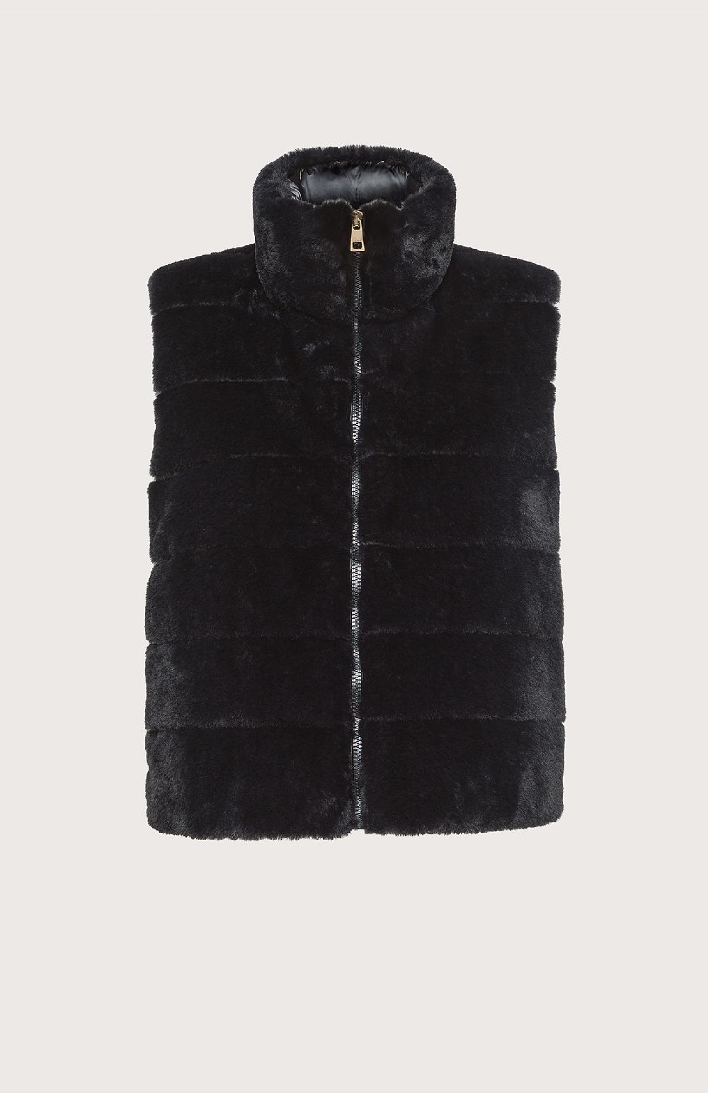 Seventy Gilet imbottito con boden - Col. Nero In Saldo