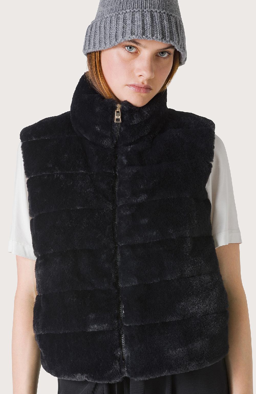Seventy Gilet imbottito con boden - Col. Nero In Saldo