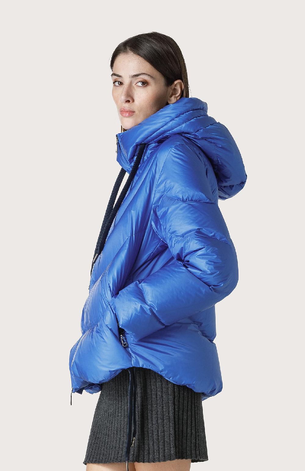 Seventy Piumino con doppia coulisse - Col. Blu Grande vendita