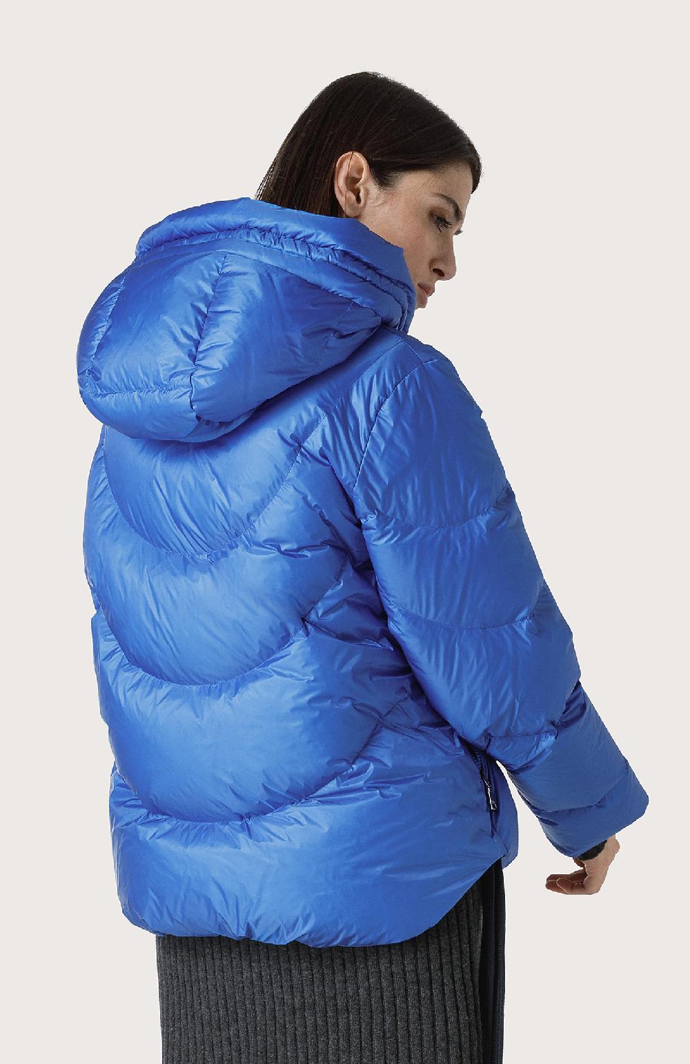 Seventy Piumino con doppia coulisse - Col. Blu Grande vendita