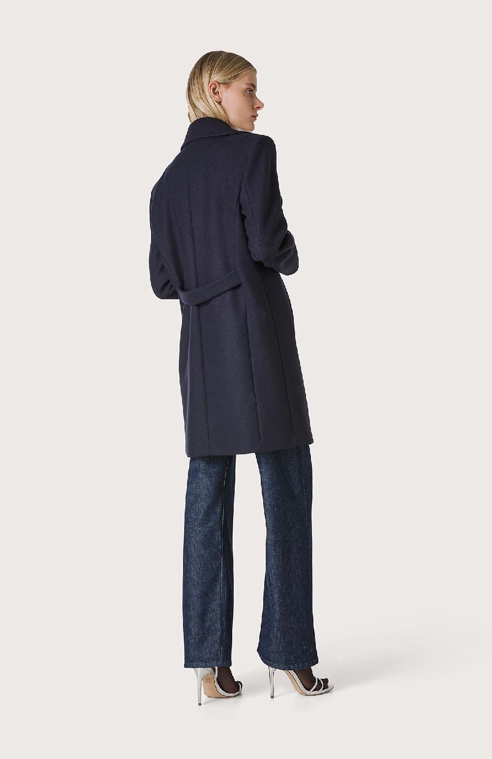 Seventy Cappotto dopppiopetto in panno - Col. Blu Fornitura limitata