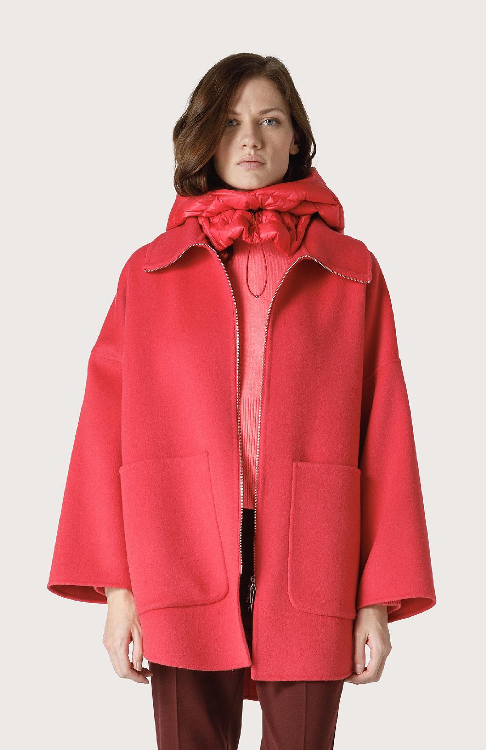 Seventy Giaccone mantella over - Col. Rosso Black Friday