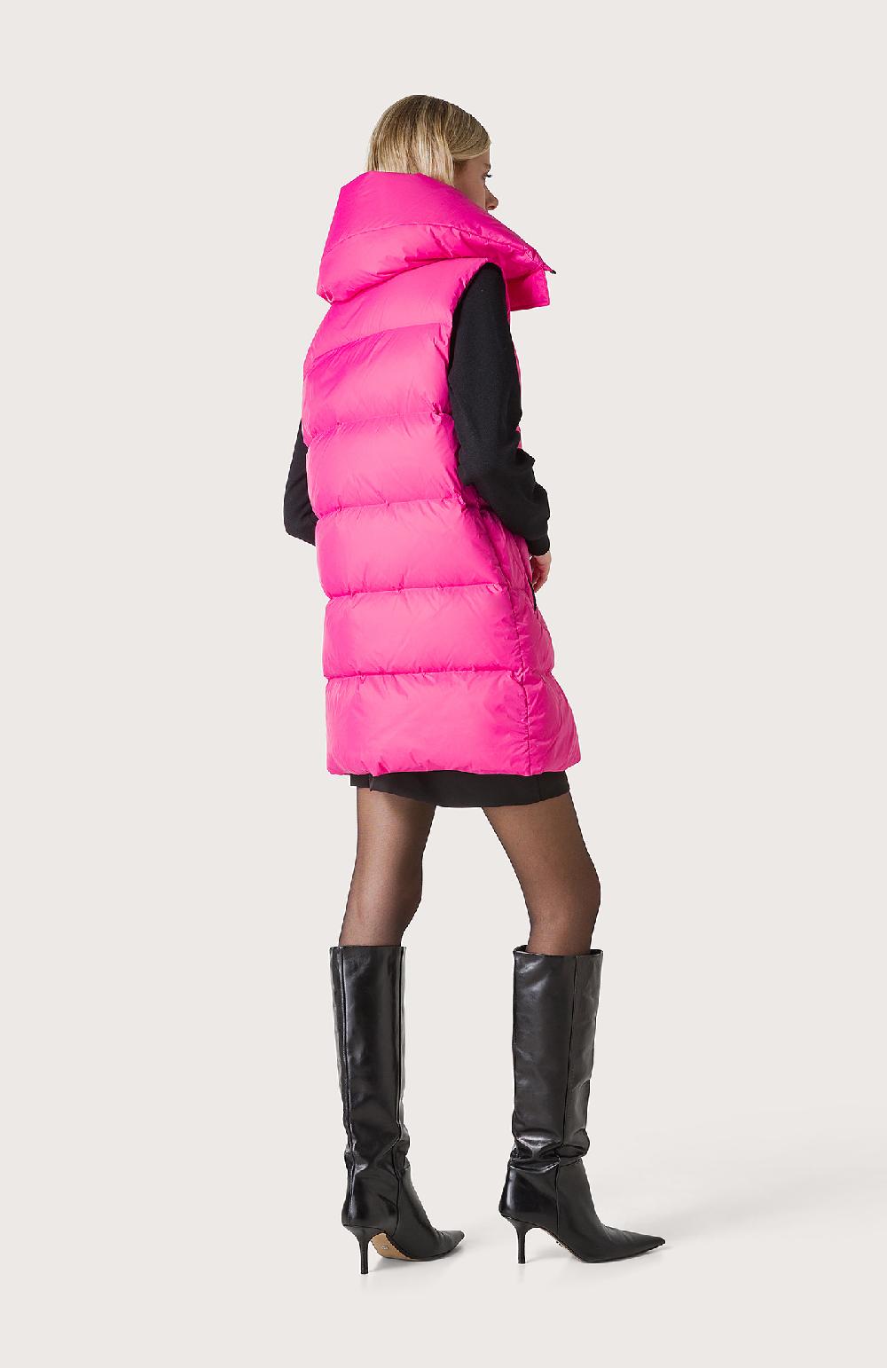 Seventy Gilet trapuntato con collo alto - Col. Rosa Cyber Monday