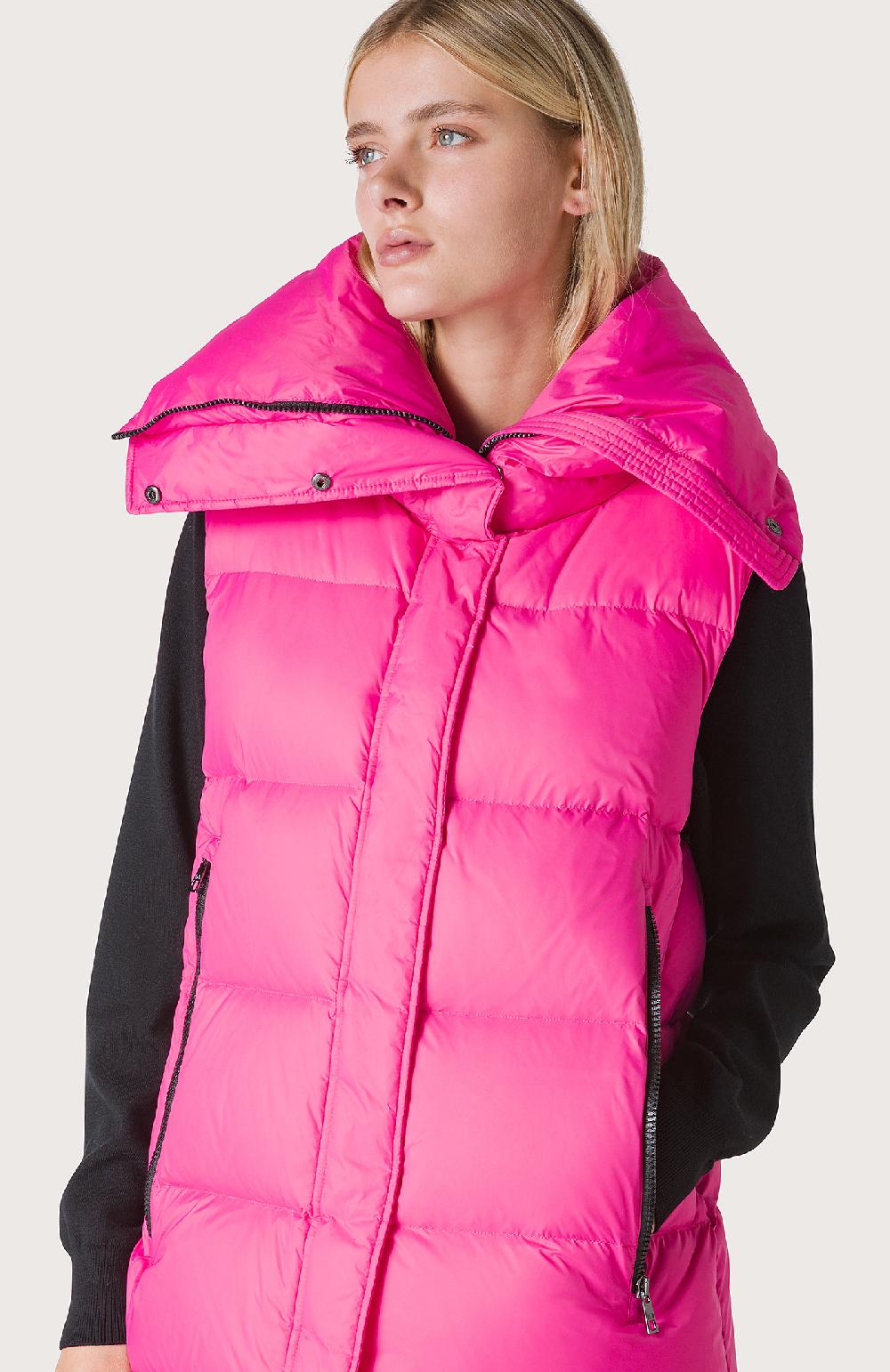 Seventy Gilet trapuntato con collo alto - Col. Rosa Cyber Monday