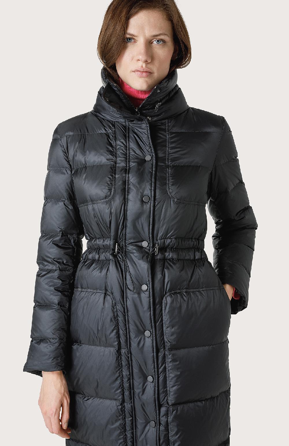 Seventy Piumino lungo abbottonato - Col. Nero Offerta Giorno del Papà