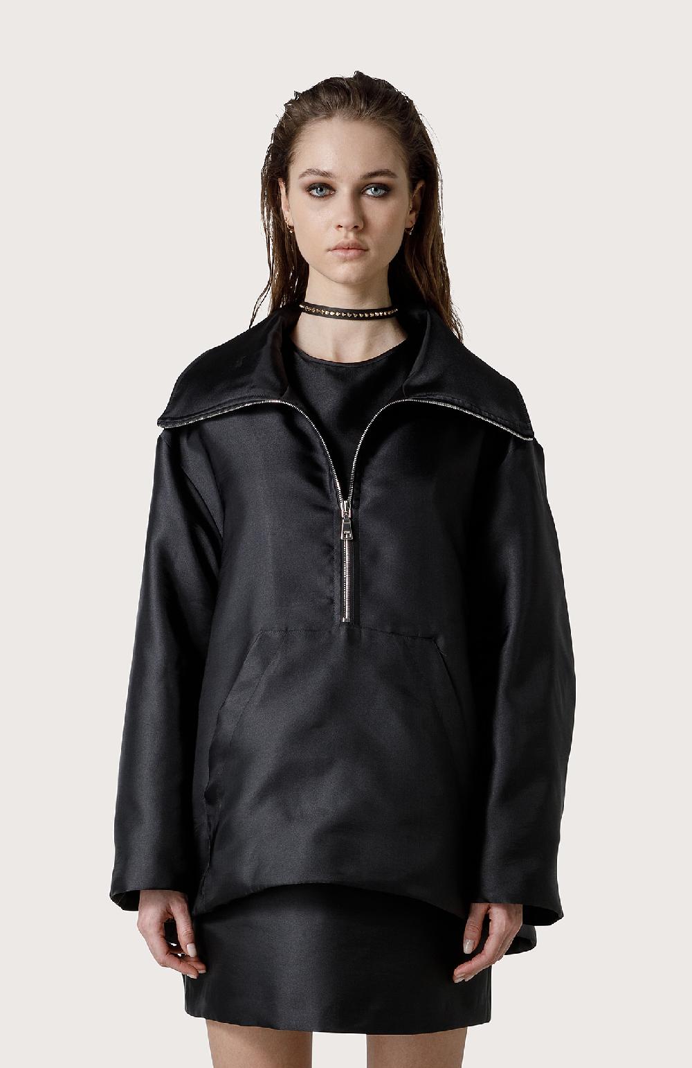 Seventy Anorak in duchesse - Col. Nero Liquidazione