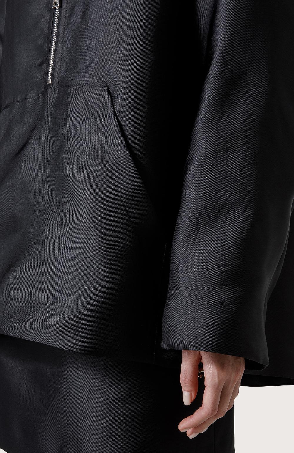 Seventy Anorak in duchesse - Col. Nero Liquidazione