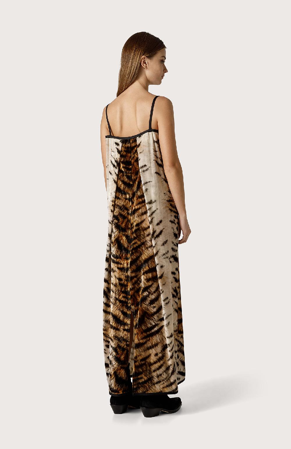 Seventy Abito in velluto animalier - Col. Neutro Offerta settimanale