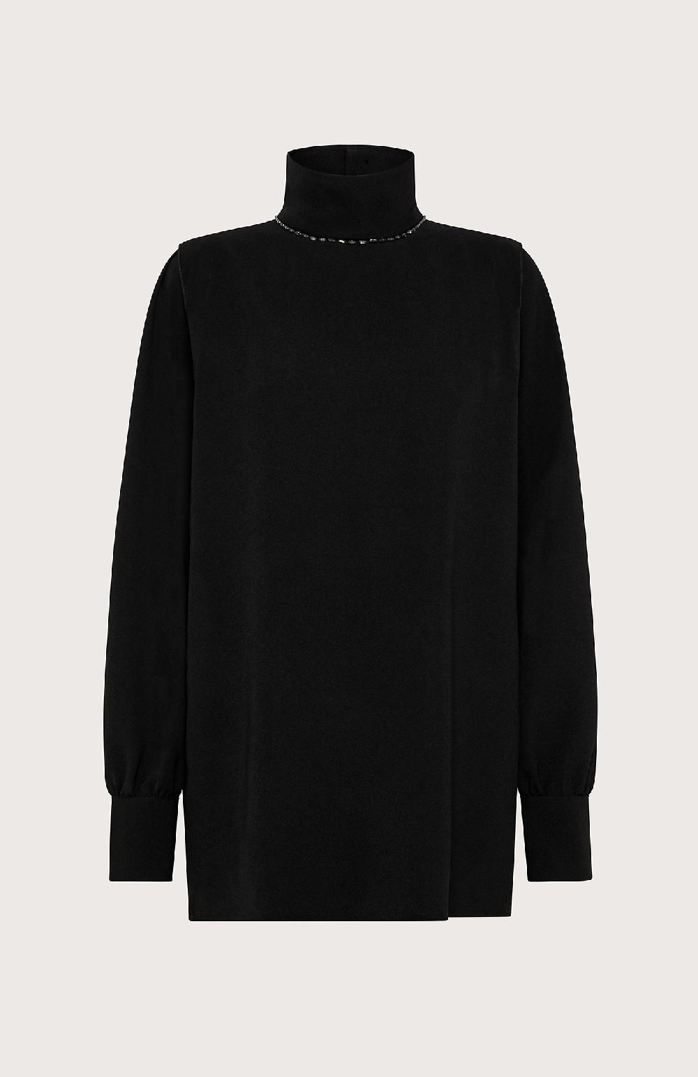 Seventy Abito in cady con cristalli - Col. Nero Only for today
