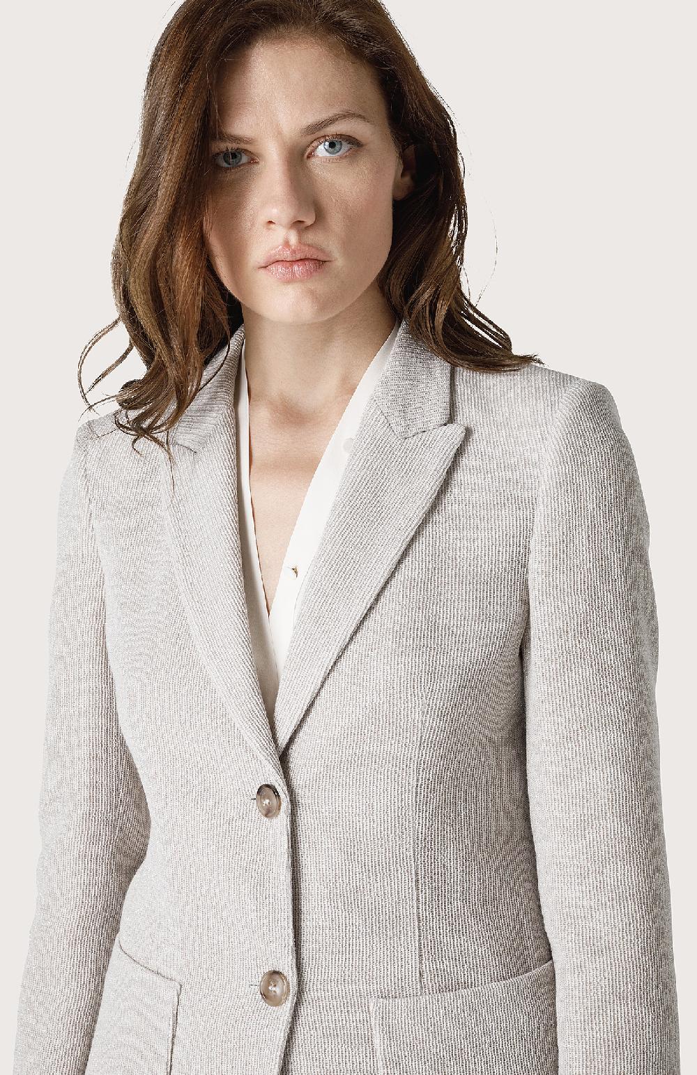Seventy Giacca monopetto in filo lurex - Col. Grigio Discount Store per i nuovi prodotti