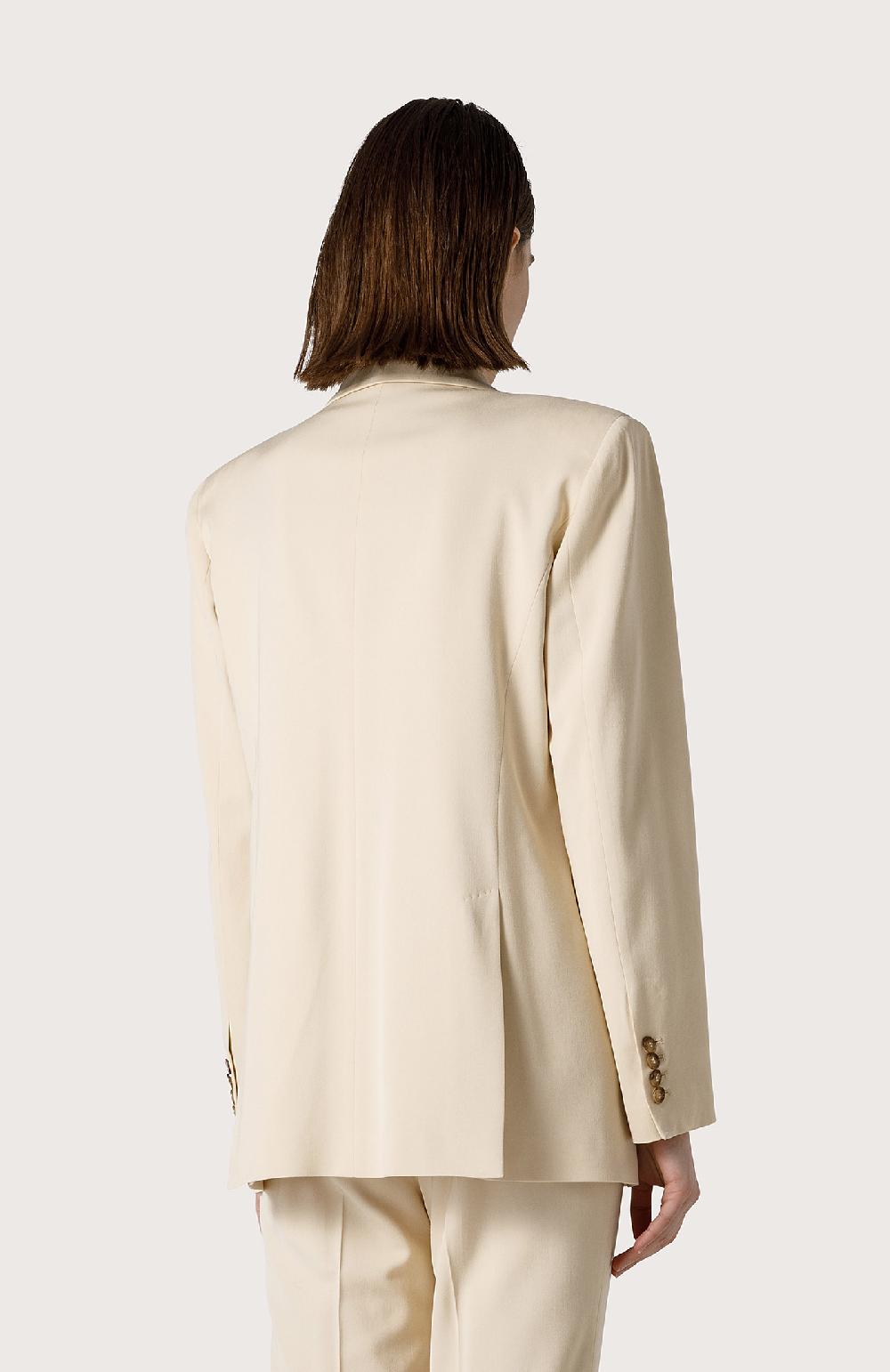 Seventy Blazer monopetto in viscosa stretch - Col. Neutro Enormi sconti