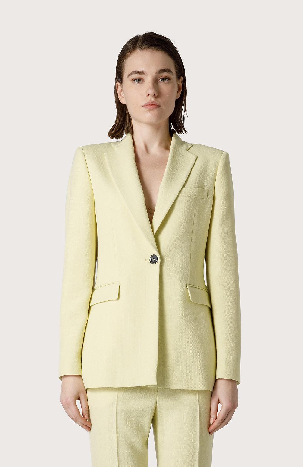 Seventy Blazer in misto lana - Col. Giallo Limitato a 3 giorni