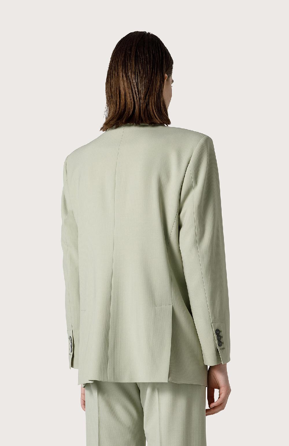 Seventy Blazer in lana stretch - Col. Verde Black Friday Prezzi