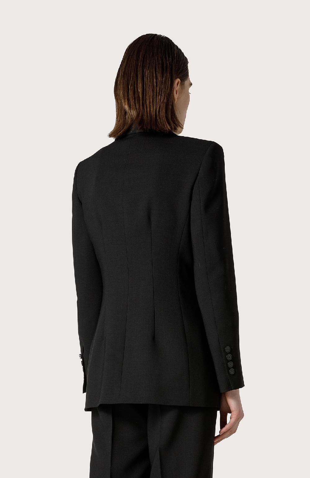 Seventy Blazer doppio petto in pura lana - Col. Nero Nuovo