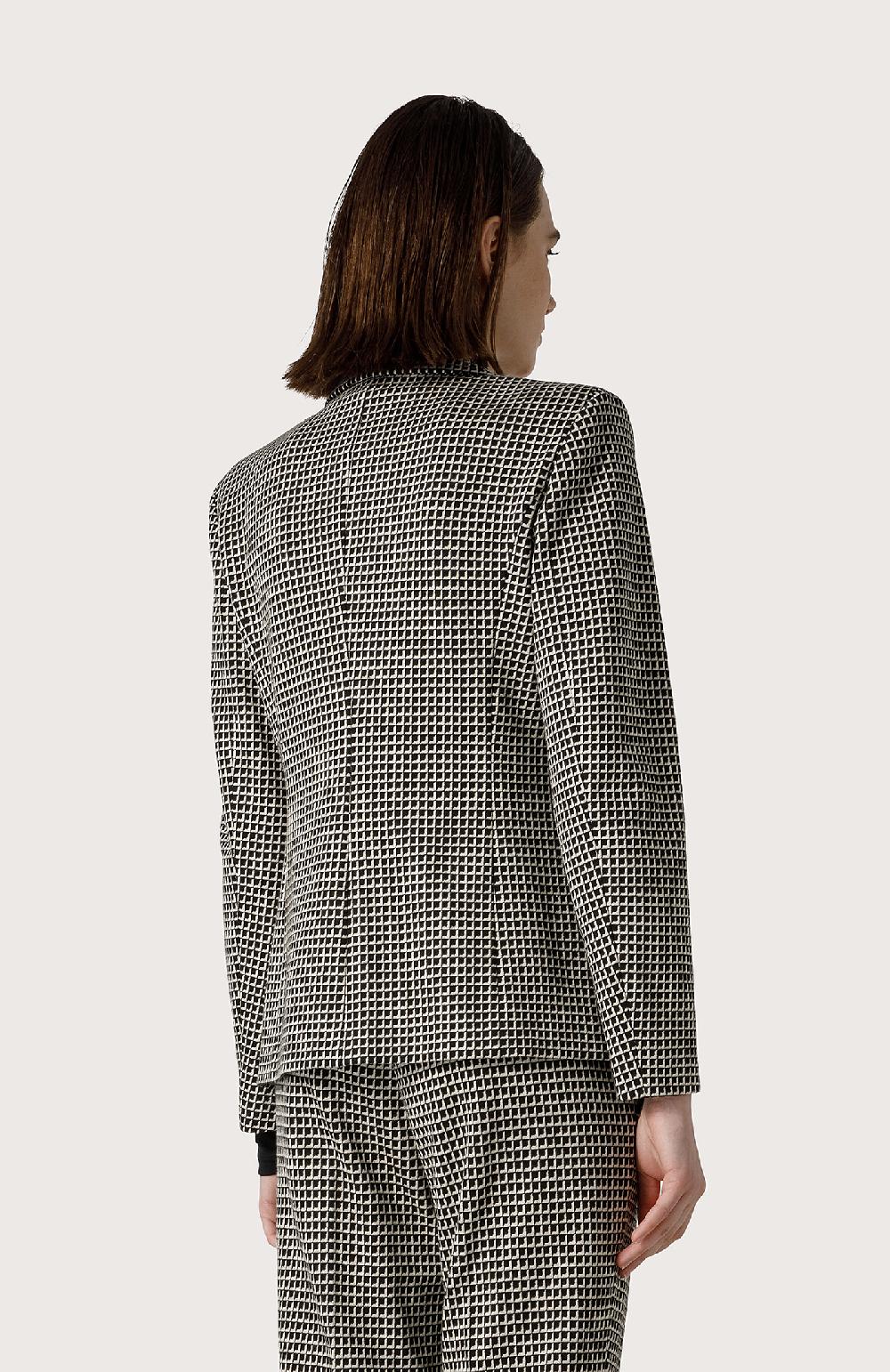 Seventy Blazer in maglia jacquard - Col. Nero Vendita
