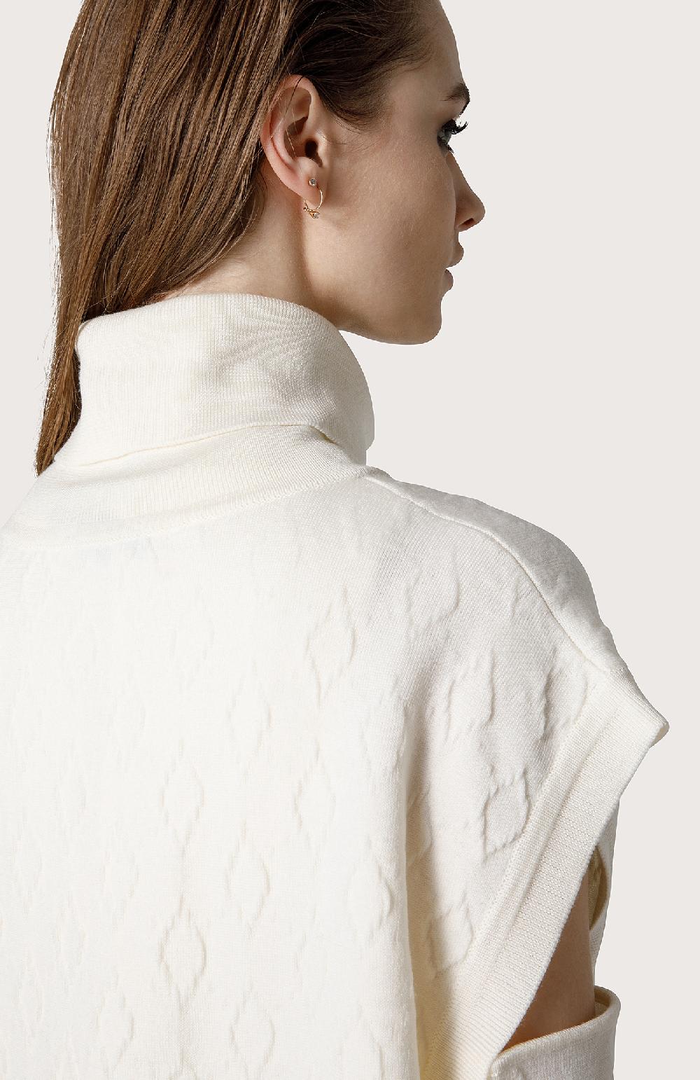 Seventy Gilet over - Col. Bianco Consegna Veloce