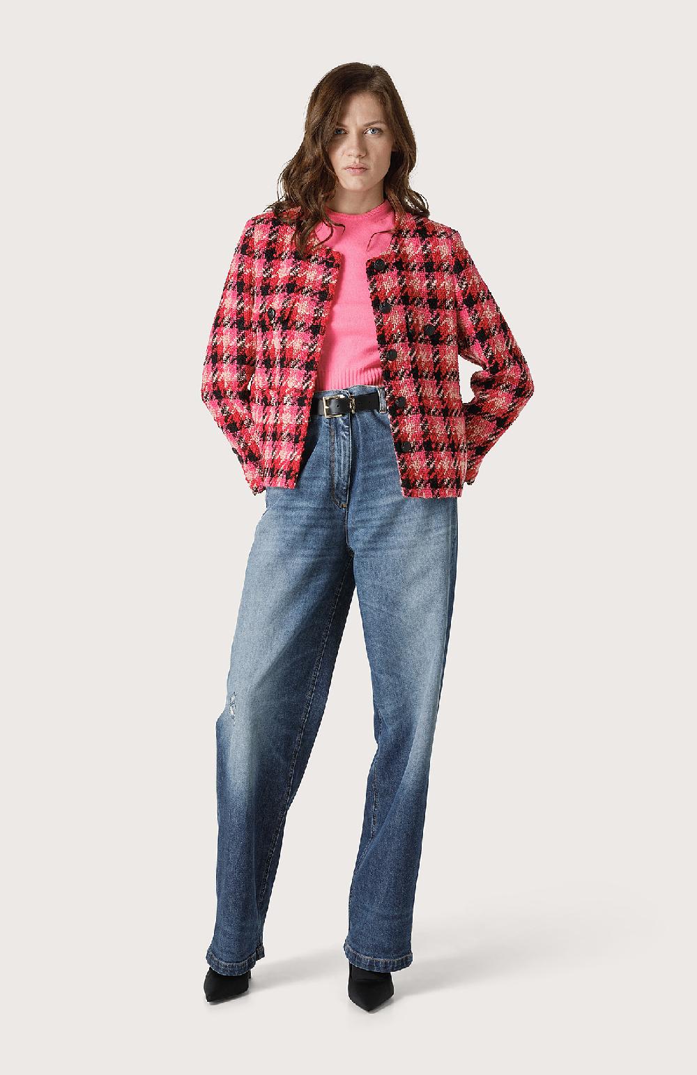 Seventy Maglia a mezze maniche stretch - Col. Rosa Promozione Limitata