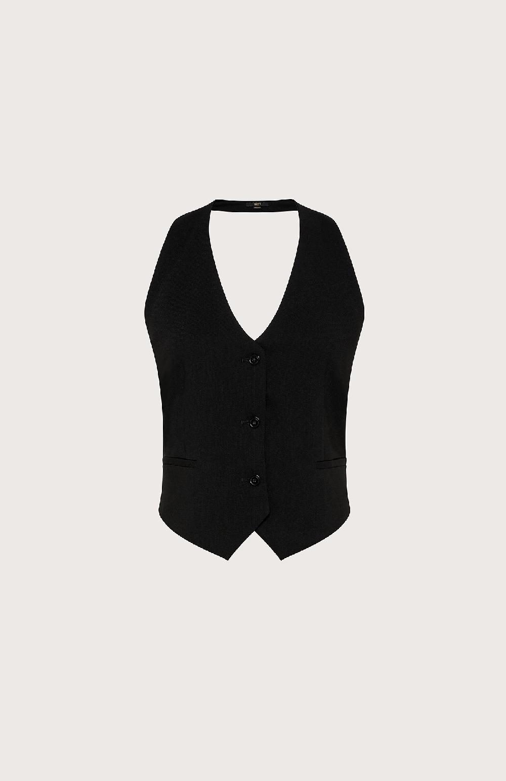 Seventy Top a gilet - Col. Nero Fino Al -60%