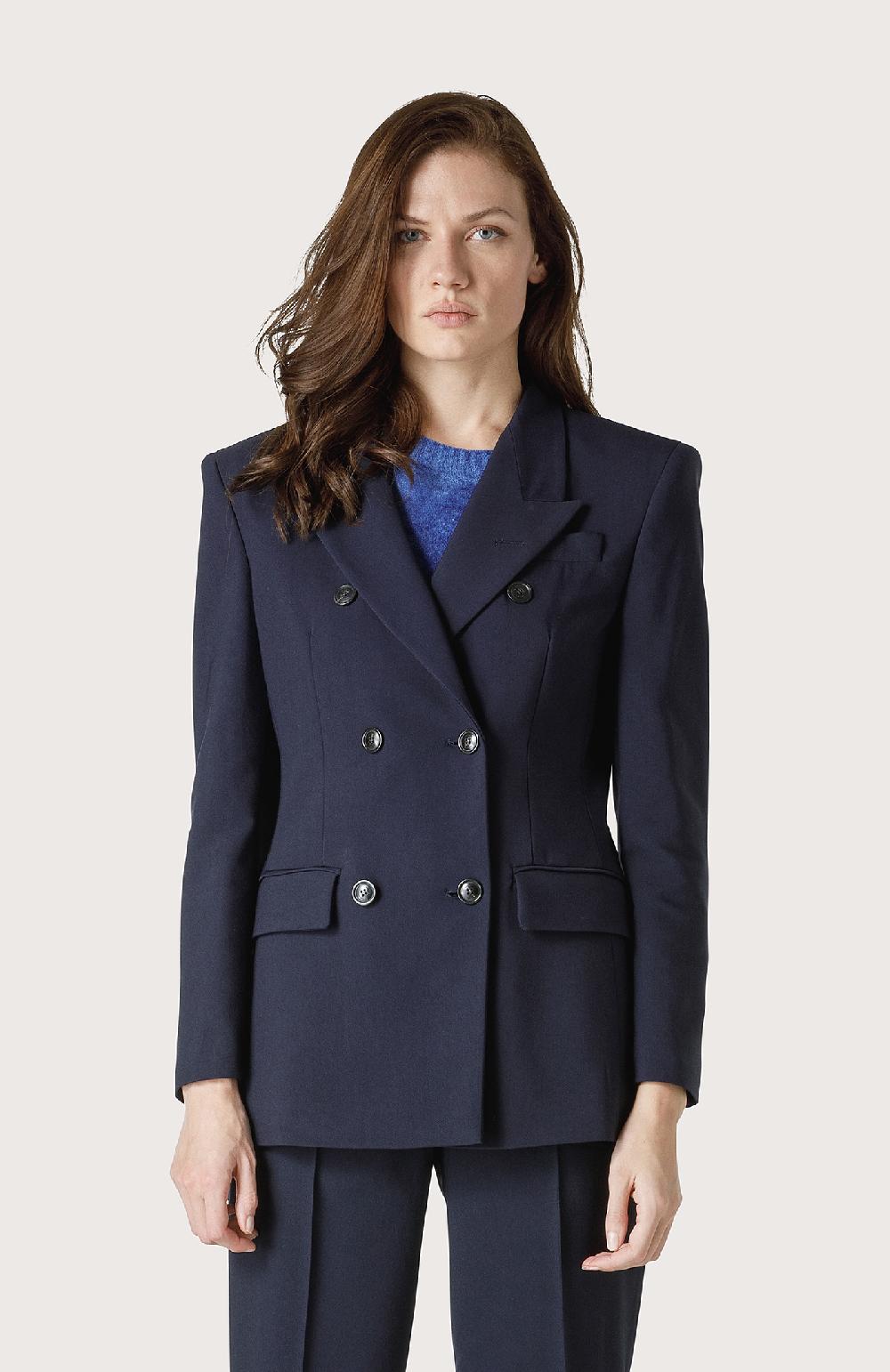 Seventy Giacca doppiopetto con spalla classica - Col. Blu Prezzo Ridotto
