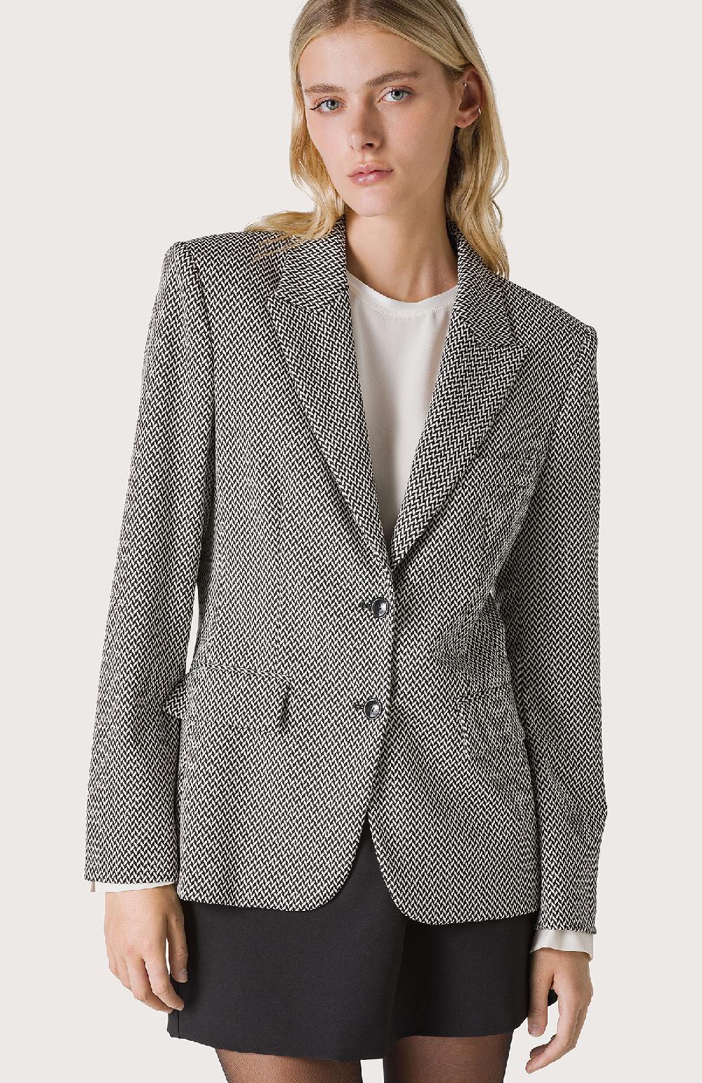 Seventy Giacca monopetto in maglia - Col. Nero Presa