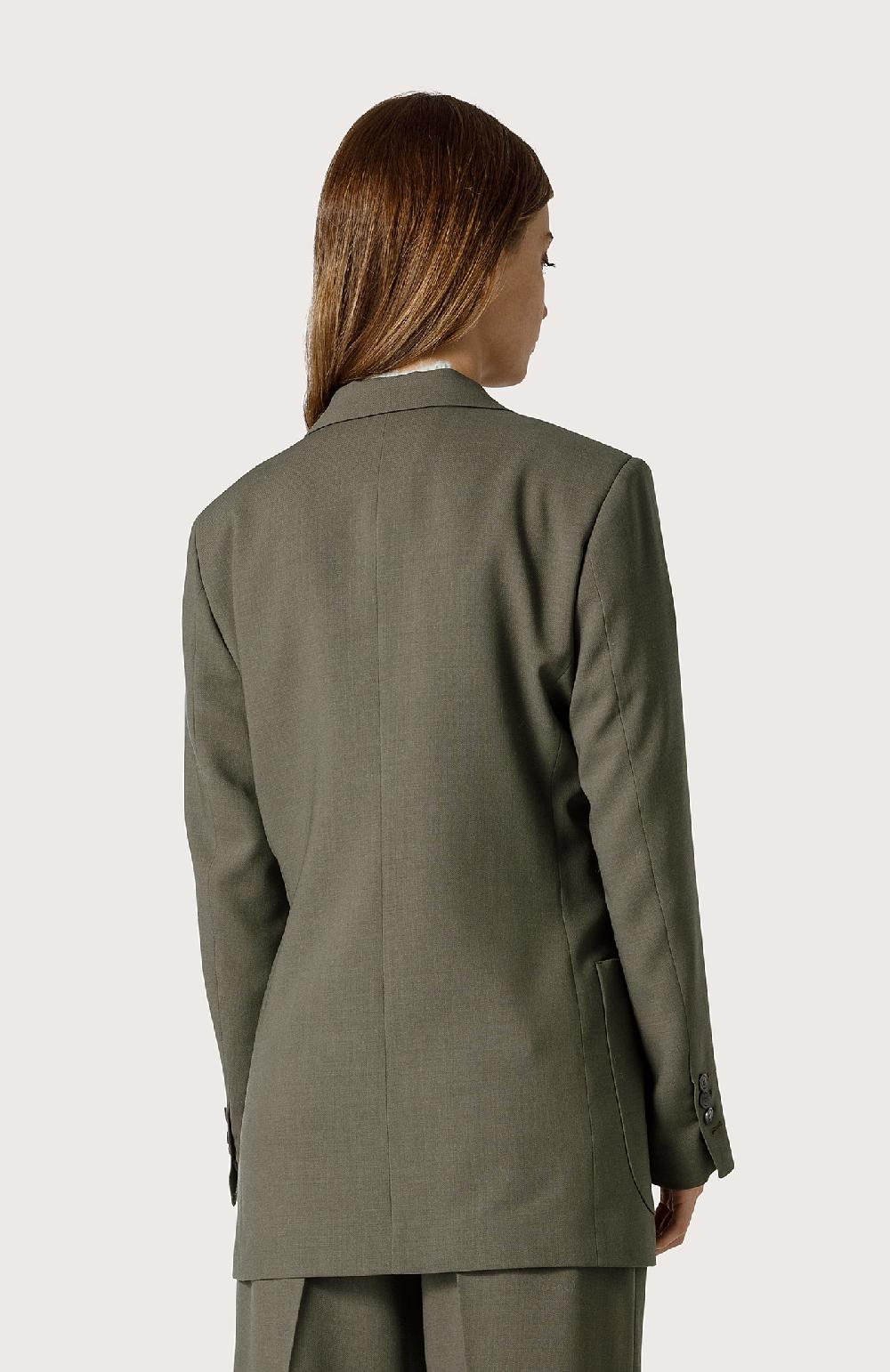 Seventy Blazer in fresco di lana - Col. Verde Offerta