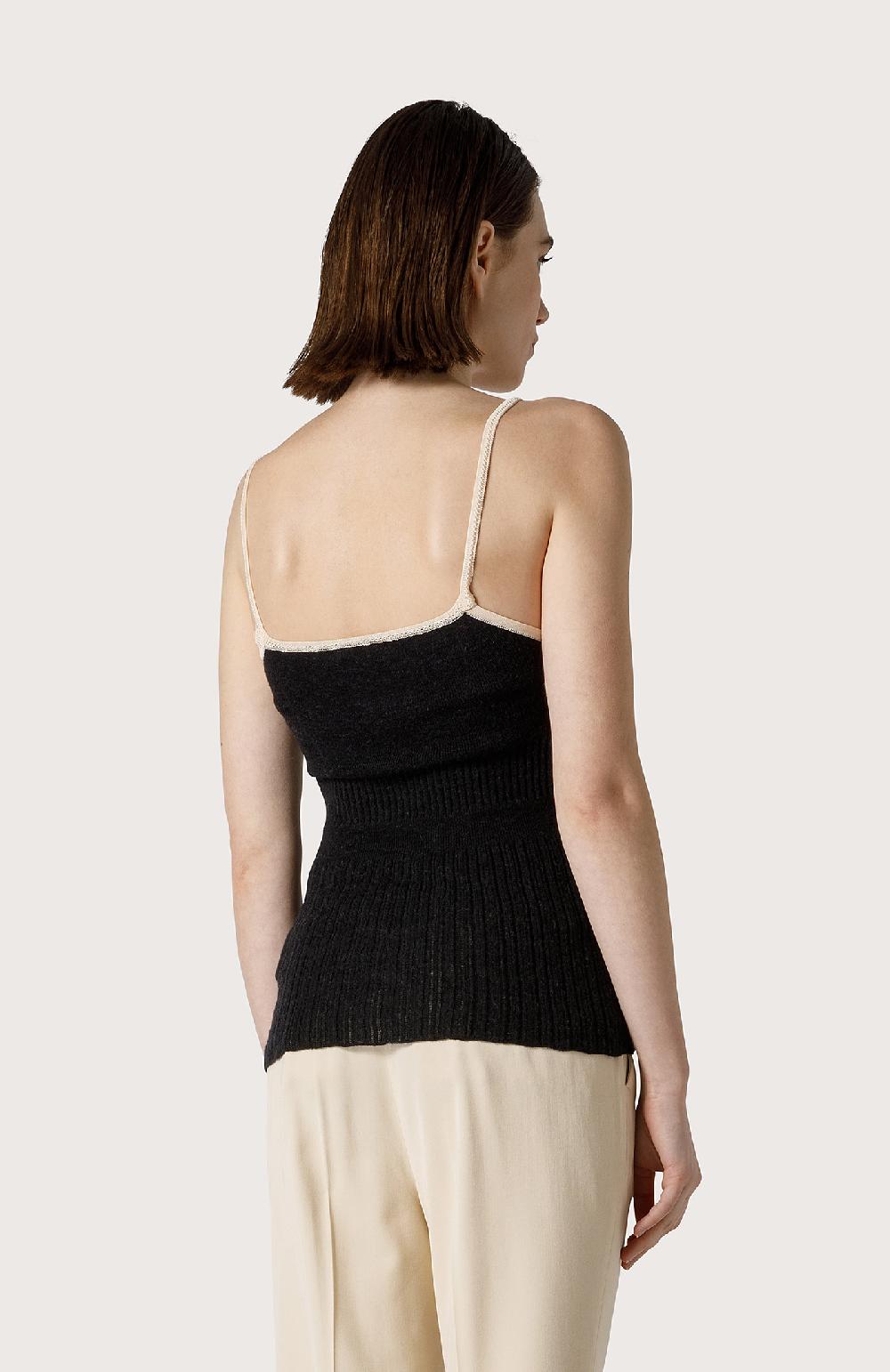 Seventy Canotta tricot - Col. Nero I Più Venduti