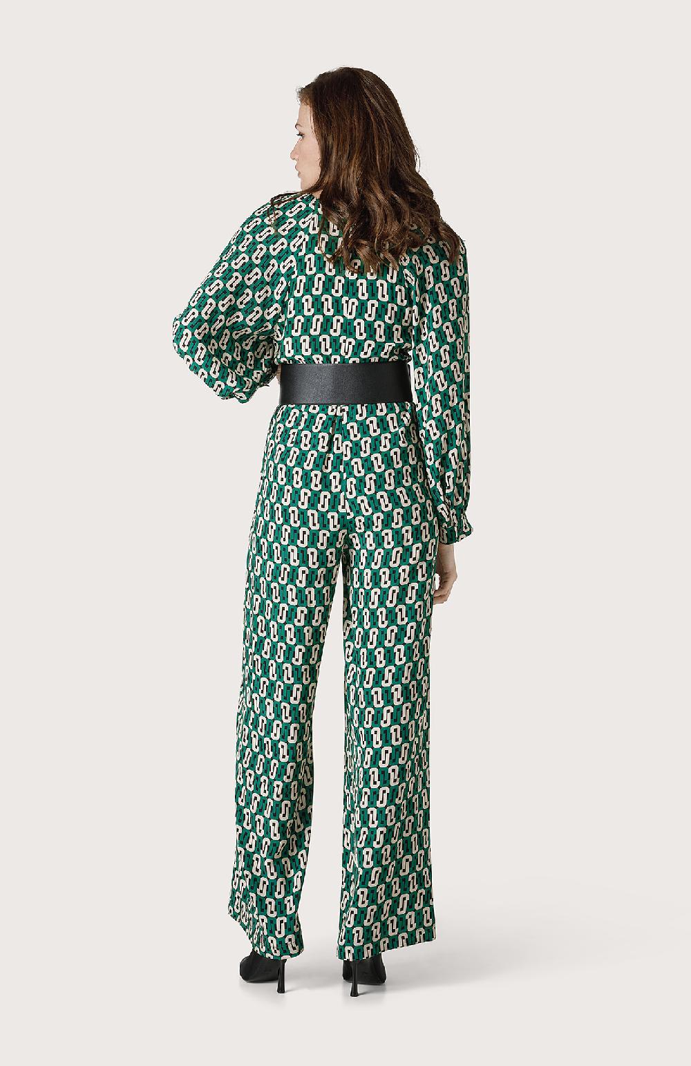 Seventy Tuta con scollo a V - Col. Verde Nuova