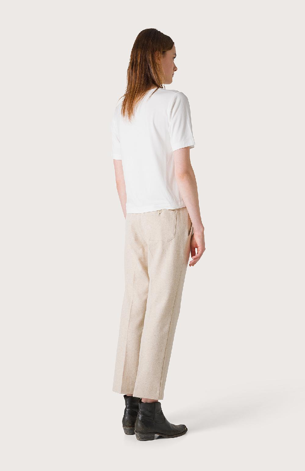 Seventy Pantalone elasticato effetto infeltrito - Col. Neutro Offerta speciale