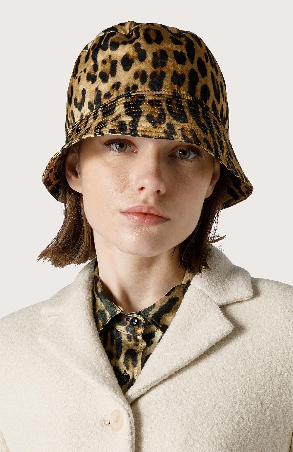 Seventy Cappello in raso animalier - Col. Bianco Cyber Monday