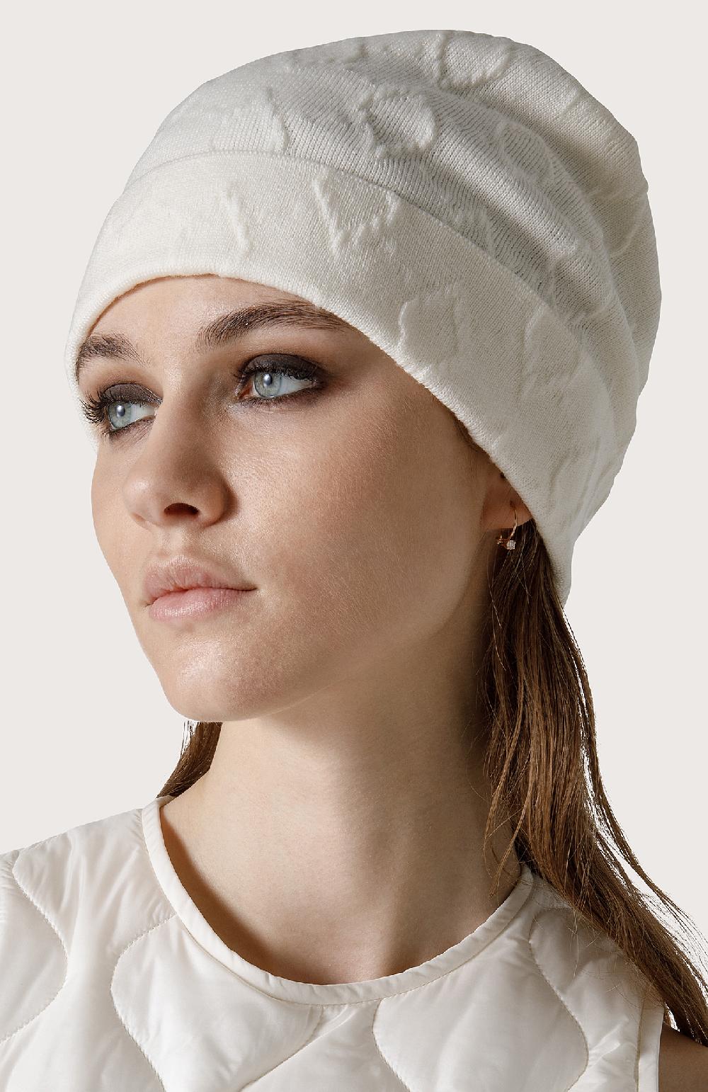 Seventy Beanie in lana - Col. Bianco Offerta Pasqua