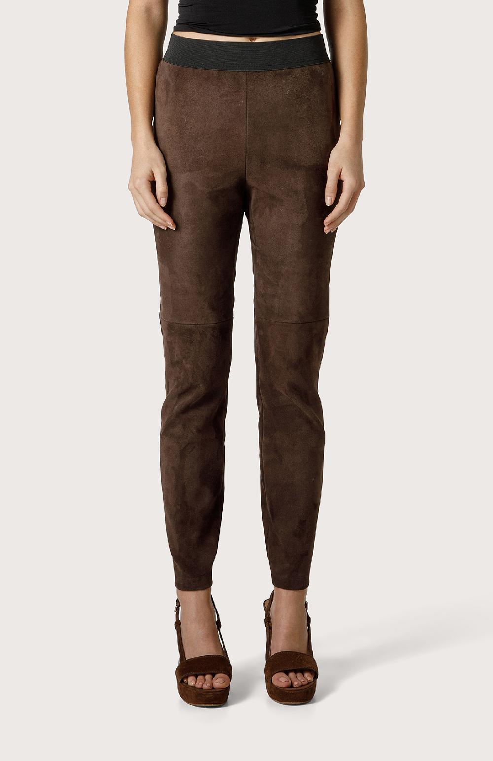 Seventy Legging in suede stretch - Col. Marrone Offerte speciali