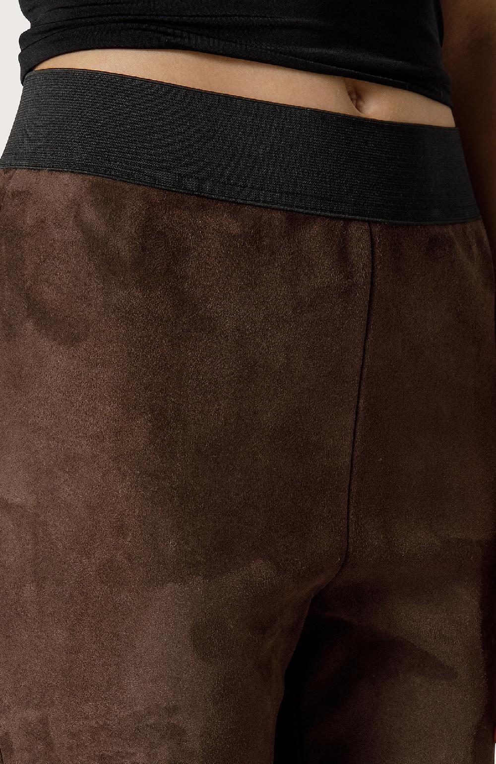 Seventy Legging in suede stretch - Col. Marrone Offerte speciali