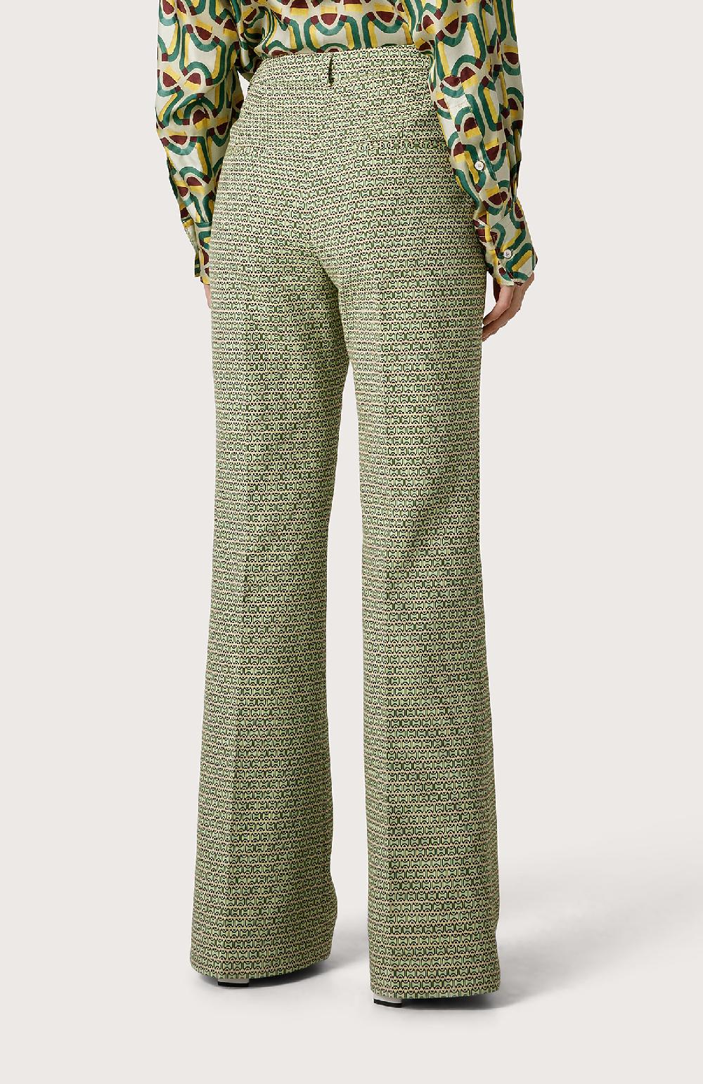 Seventy Pantalone stretch mini flare - Col. Verde ACQUISTA ORA