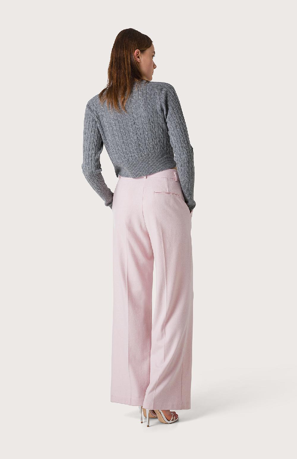 Seventy Pantalone a vita alta con tasca americana - Col. Rosa Fino al 50% di sconto