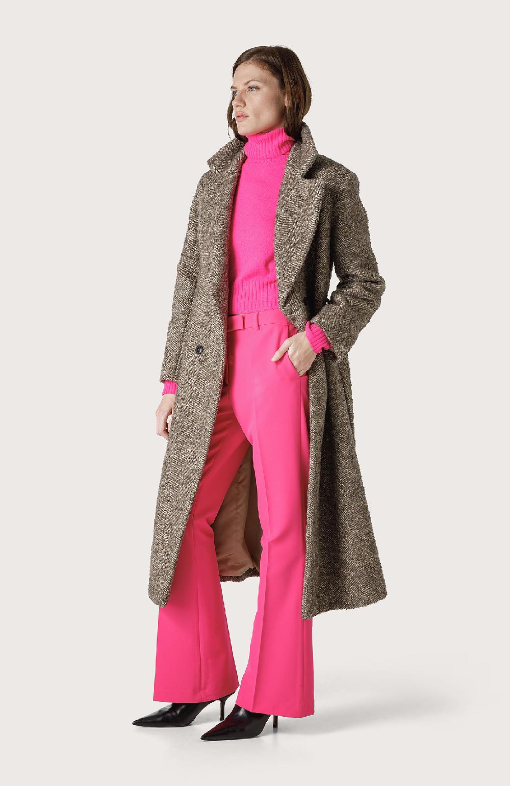 Seventy Pantalone chino a zampa - Col. Rosa Fino al 60% di sconto
