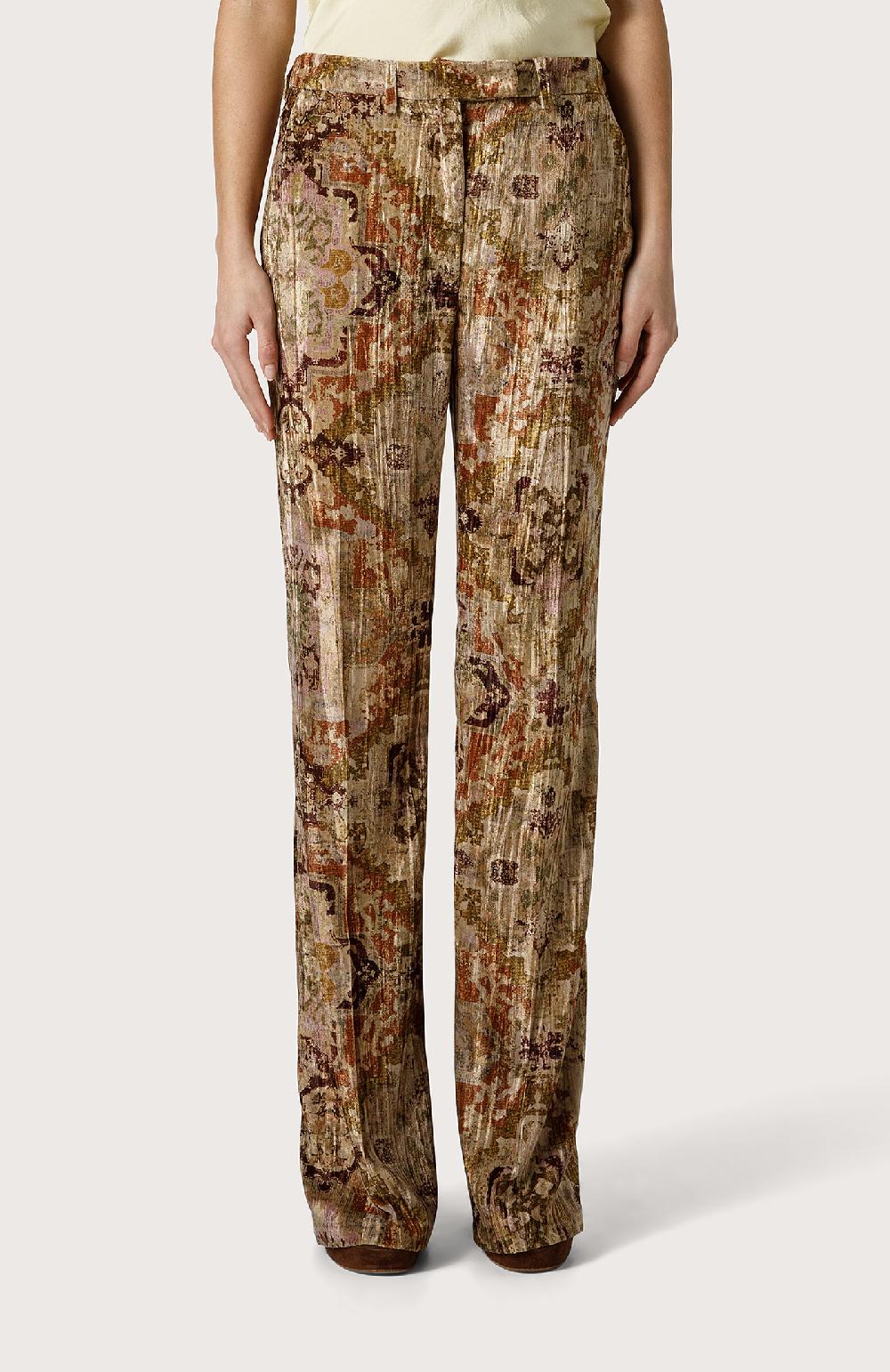 Seventy Pantalone mini flare in velluto - Col. Neutro Only for today