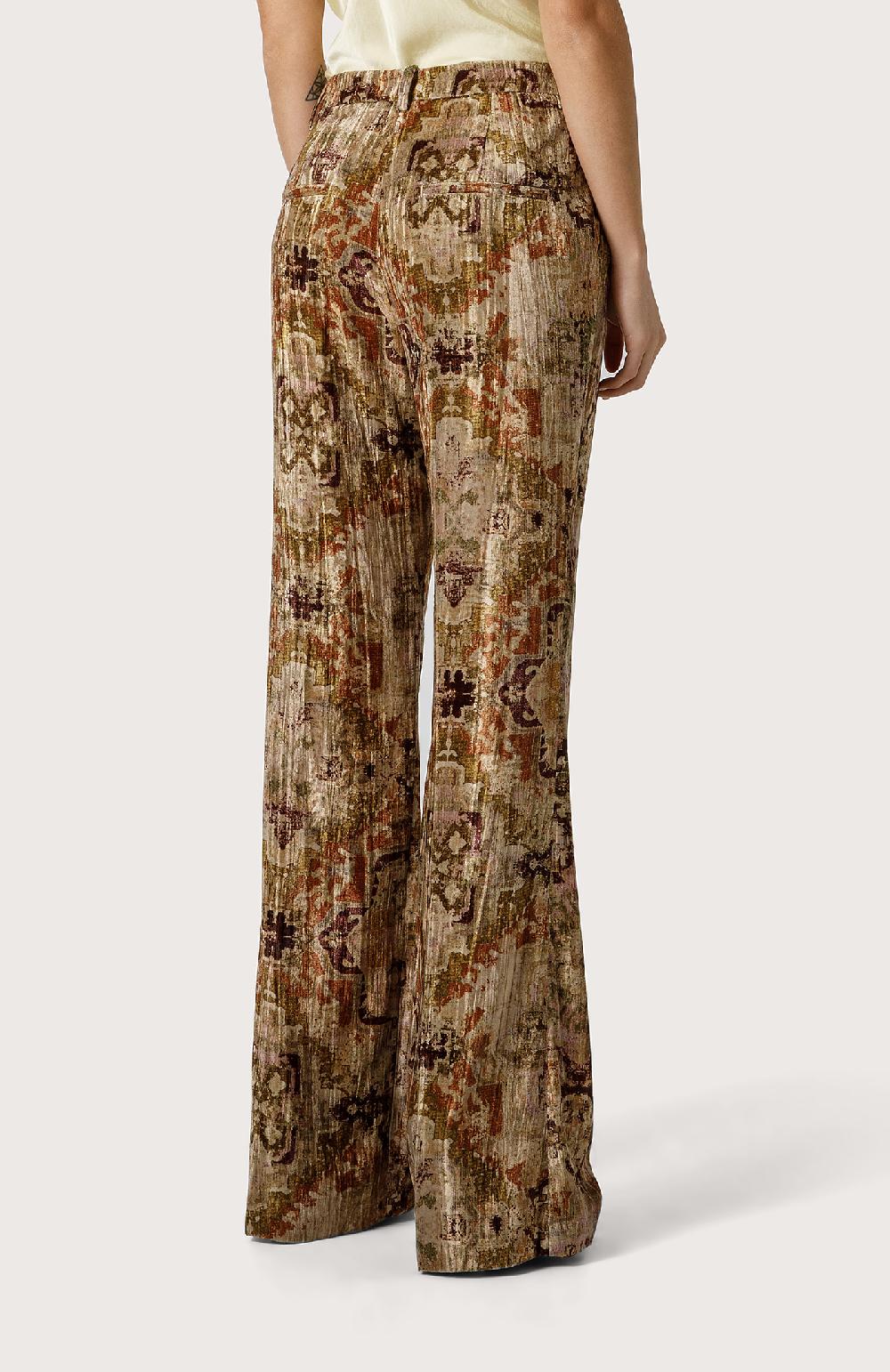 Seventy Pantalone mini flare in velluto - Col. Neutro Only for today