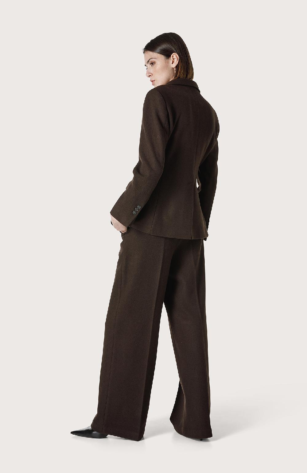 Seventy Pantalone con cinturino annodabile - Col. Marrone Black Friday Prezzi