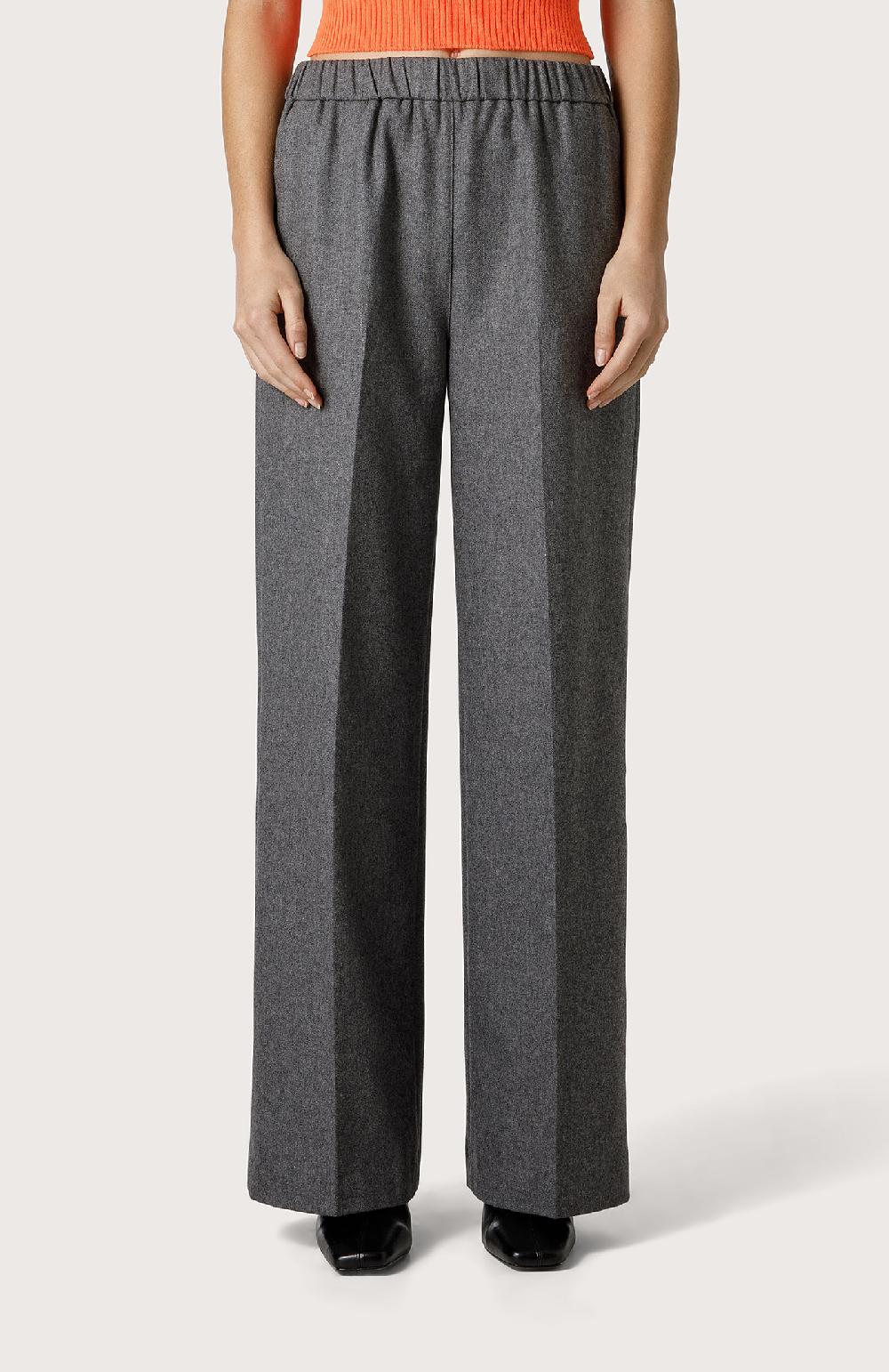 Seventy Jogger in flanella - Col. Grigio Duty-free