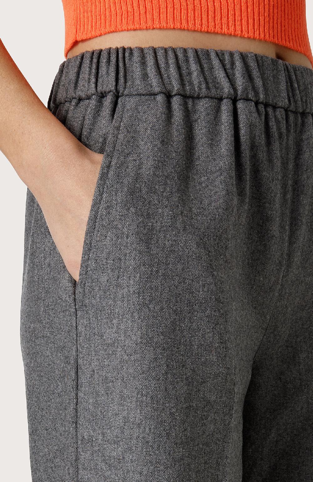 Seventy Jogger in flanella - Col. Grigio Duty-free